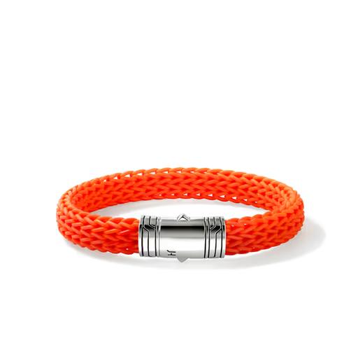 An image of John Hardy orange pusher clasp bracelet