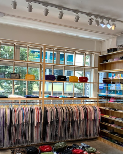 An inside image of BASEMENT store