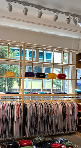 An inside image of BASEMENT store