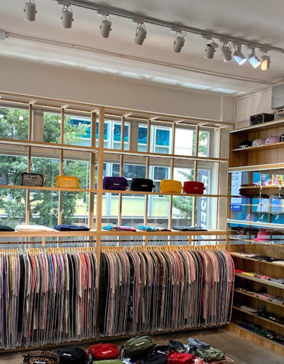 An inside image of BASEMENT store