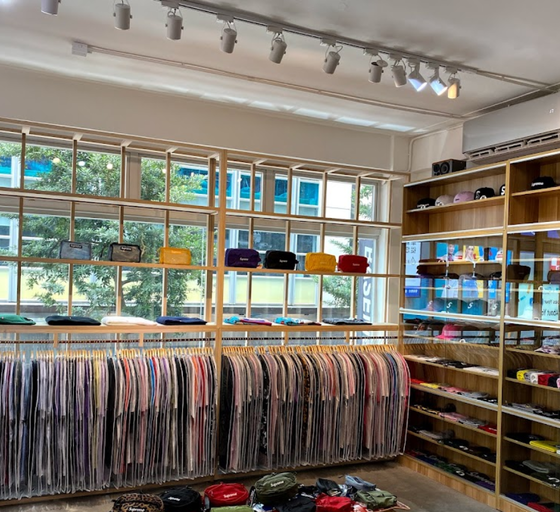 An inside image of BASEMENT store