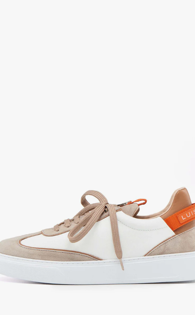 An image of Luís Onofre cuppa white casual shoe