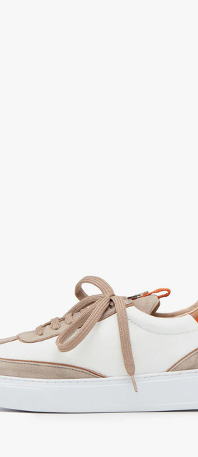 An image of Luís Onofre cuppa white casual shoe