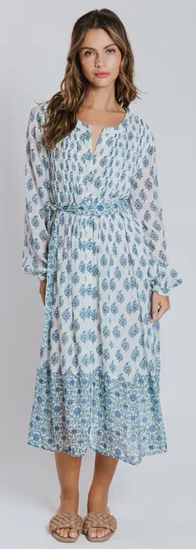 A woman wearing Raga mahi l/s midi dress
