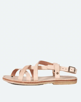 An image of duckfeet cream color bornholm sandal