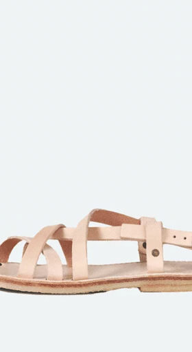 An image of duckfeet cream color bornholm sandal