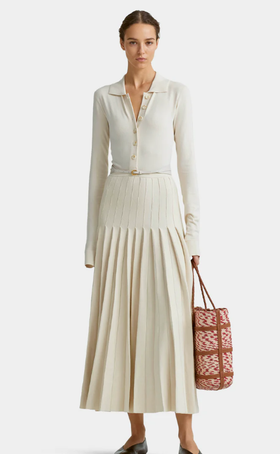 A woman wearing Altuzarra delorme dress