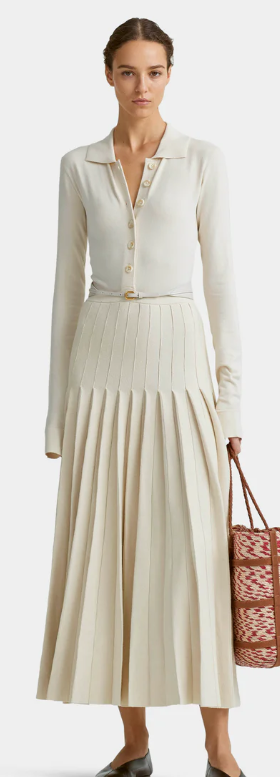 A woman wearing Altuzarra delorme dress