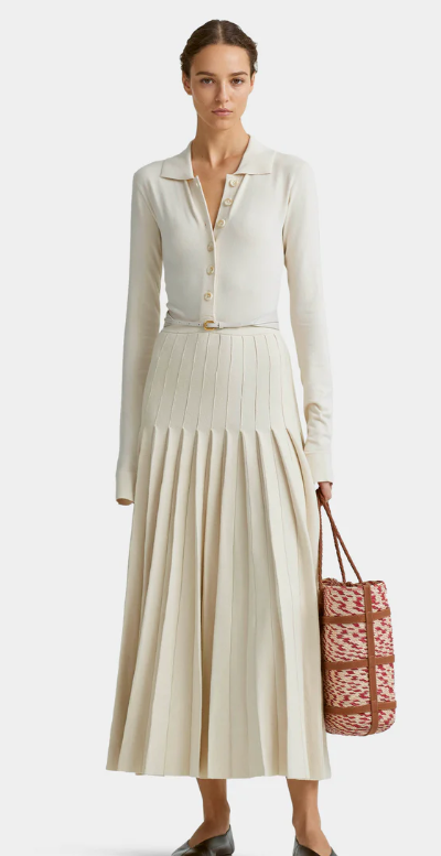 A woman wearing Altuzarra delorme dress