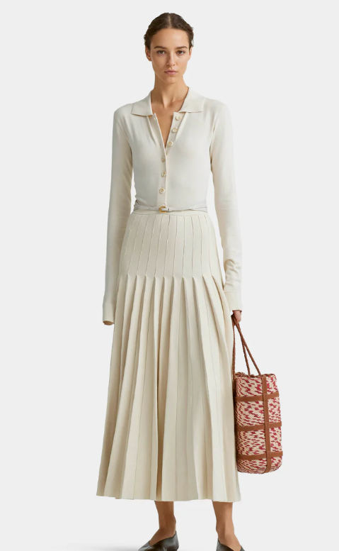 A woman wearing Altuzarra delorme dress