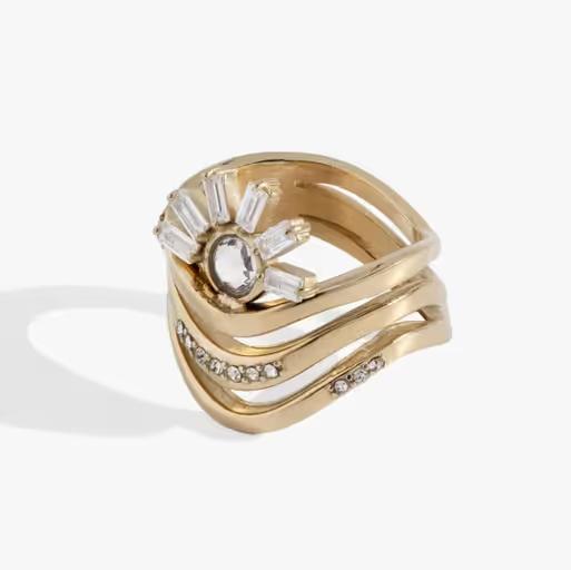 An image of Alex and Ani waves of transformation ring