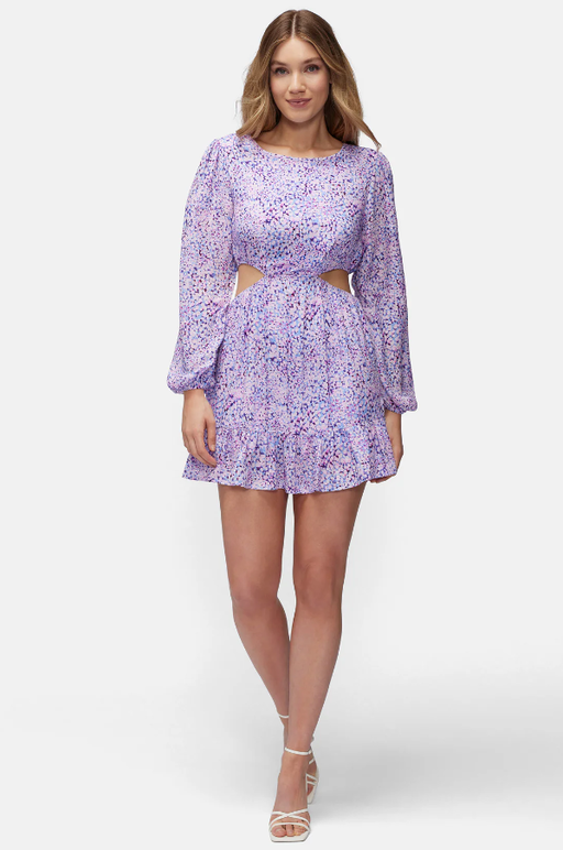 A woman wearing Wildfox Couture cutout coco dress | cyclamen ibiza