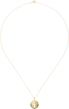 An image of ELHANATI gold star sign poetry taurus necklace