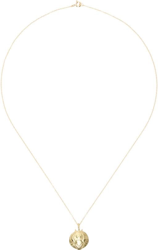 An image of ELHANATI gold star sign poetry taurus necklace