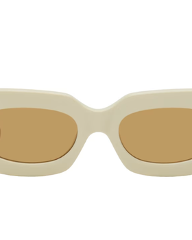 An image of DMY Studios off-white vivian sunglasses