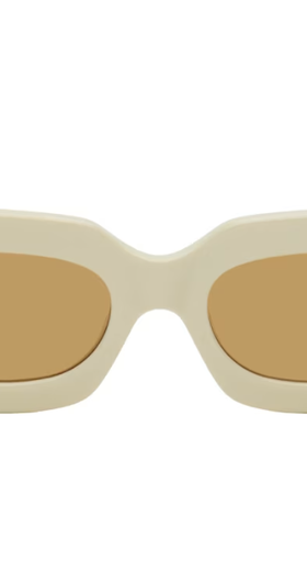 An image of DMY Studios off-white vivian sunglasses