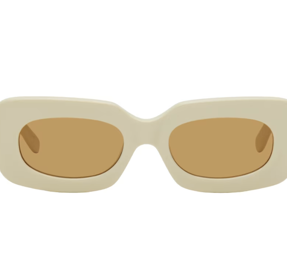 An image of DMY Studios off-white vivian sunglasses