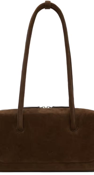 An image of AESTHER EKME brown lagune bowling bag