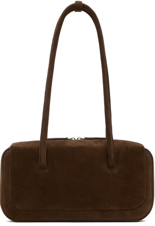 An image of AESTHER EKME brown lagune bowling bag