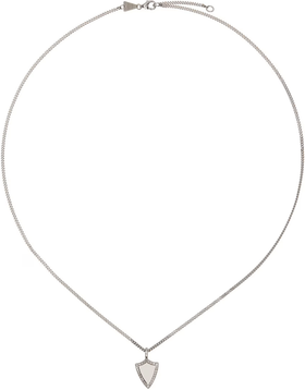 An image of ADINA REYTER silver shield necklace