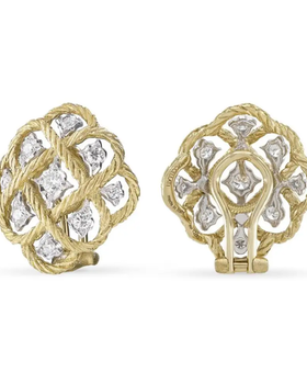 An image of Buccellati étoilée earrings