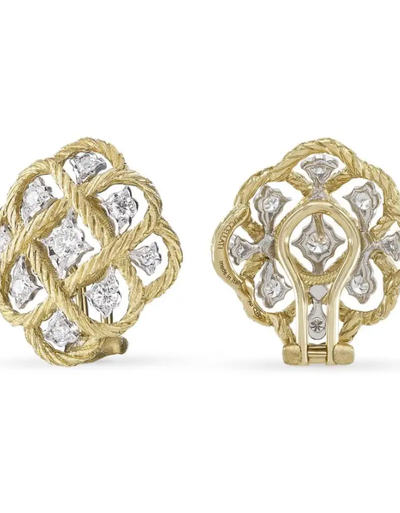 An image of Buccellati étoilée earrings