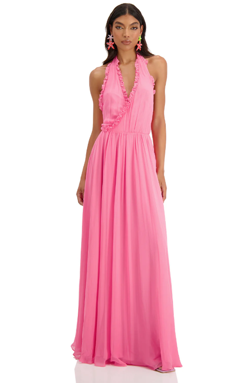 A woman wearing Alamour francesca dress