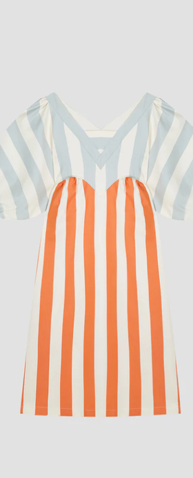 An image of La Veste parasol kaftan celeste