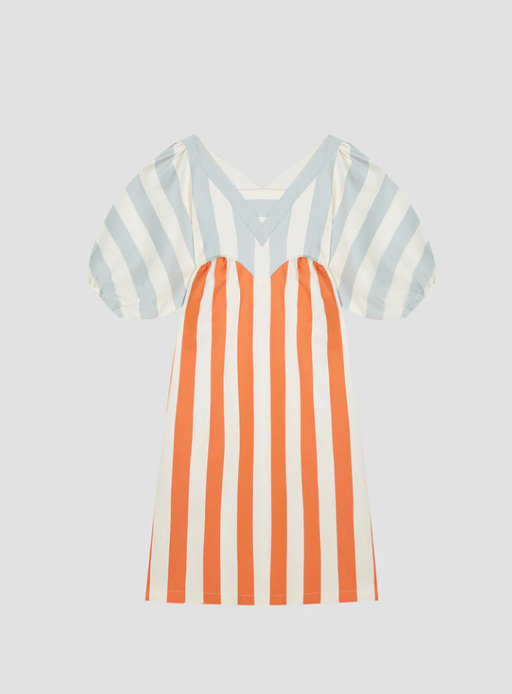 An image of La Veste parasol kaftan celeste
