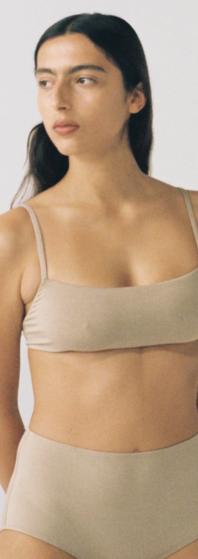 A woman wearing Hara The Label leo high cut bra