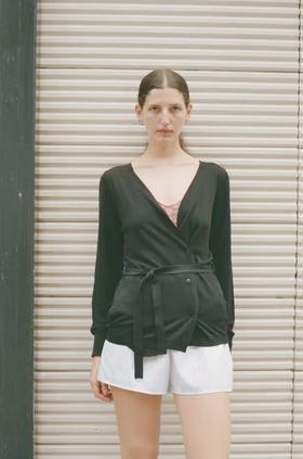 A woman wearing Maryam Nassir Zadeh maryam nassir zadeh ss24
