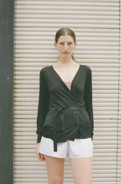A woman wearing Maryam Nassir Zadeh maryam nassir zadeh ss24