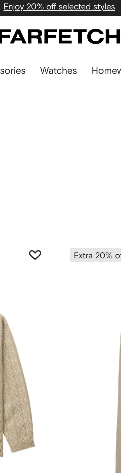 Farfetch — Farfetch | Sale — Up to 70% Off