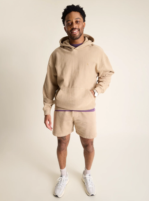 A man wearing Chubbies the froshman hoodie