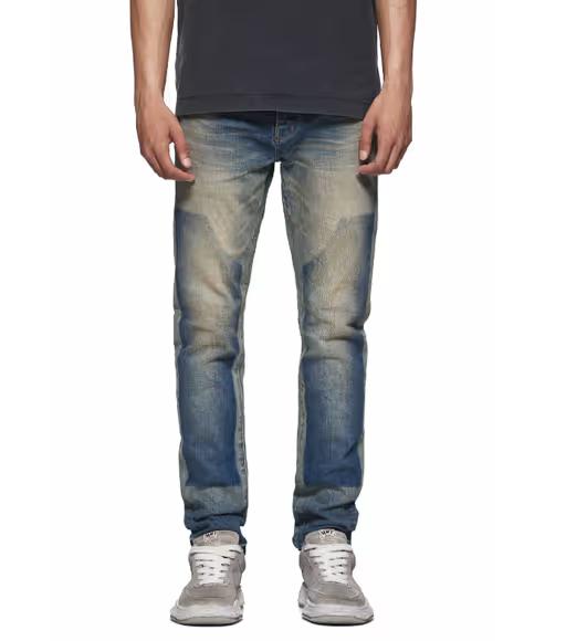 A man wearing PURPLE BRAND p001 camden shadow jeans