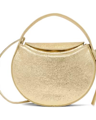 An image of Studio Amelia gold luna shoulder bag