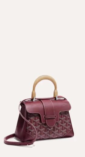 An image of Goyard saïgon souple mini bag