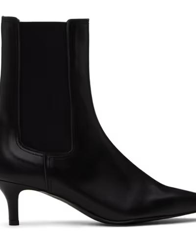 An image of Reike Nen black pointed toe boots