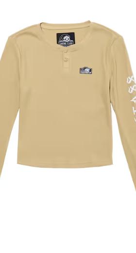 An image of lurking class​ oe cream thermal top