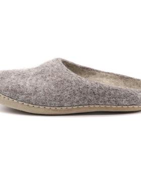 A close-up of a pair of Nootkas Slippers