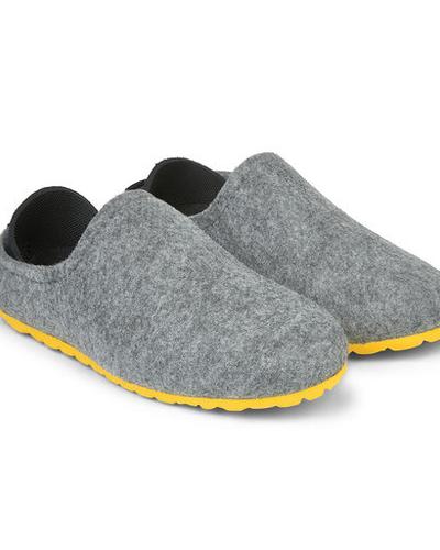 A close-up of a pair of Mahabis Slippers