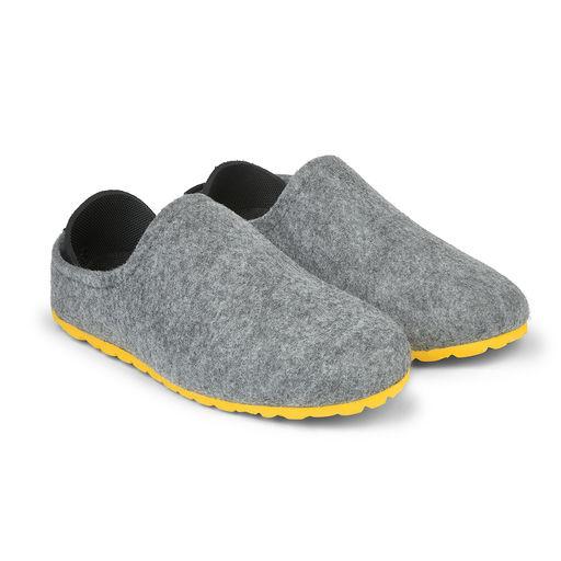 A close-up of a pair of Mahabis Slippers