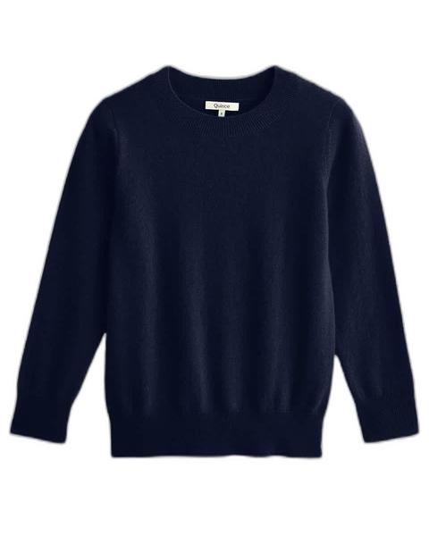 Quince Mongolian Cashmere Crewneck Sweater