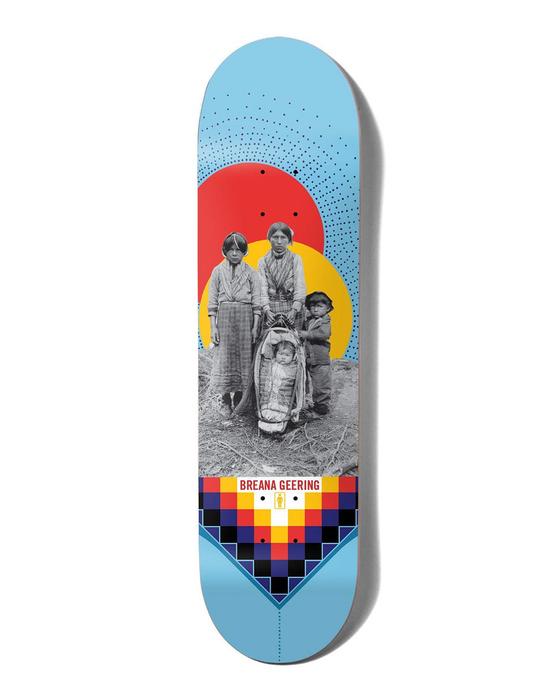 Colonialism Skateboards x Girl skateboard deck by Breana Geering