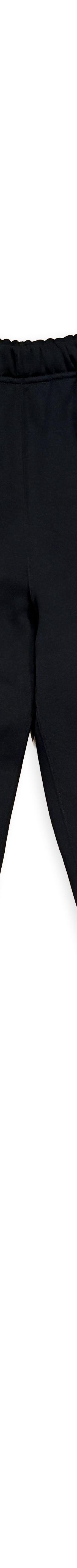 Black Homerun sweatpants with white 'New York' lettering down the leg
