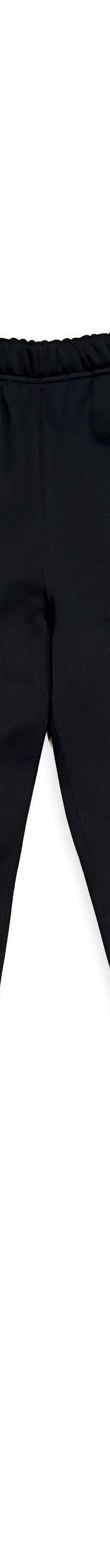 Black Homerun sweatpants with white 'New York' lettering down the leg