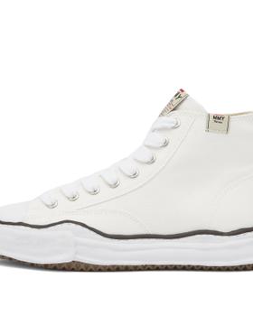 A white Maison MIHARA YASUHIRO OG Sole high-top canvas sneaker