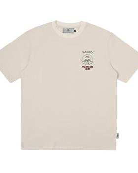 A cream Sanjo Mountain Club t-shirt