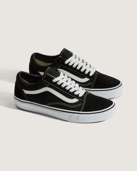 Black-and-white Vans Old Skool sneakers