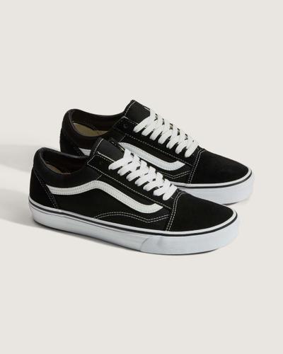 Black-and-white Vans Old Skool sneakers